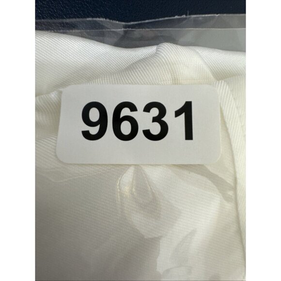 J.Crew women’s 14 Drapey Pleated Button Up Shirt Ivory Satin NWT - Picture 12 of 13